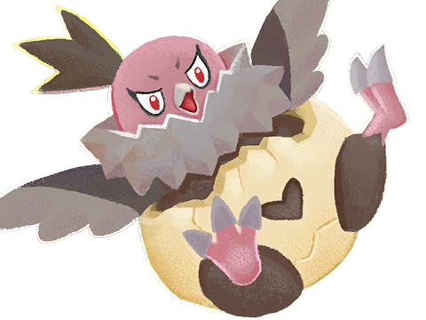 moupe vlt vostourno vullaby valchai pokemon pkm jeu anime type tenebres vol 5g unys couche