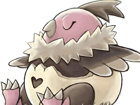 moupe vlt vostourno vullaby valchai pokemon pkm jeu anime type tenebres vol 5g unys couche