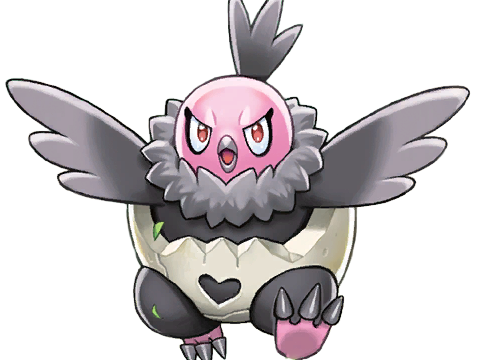 moupe vlt vostourno vullaby valchai pokemon pkm jeu anime type tenebres vol 5g unys couche