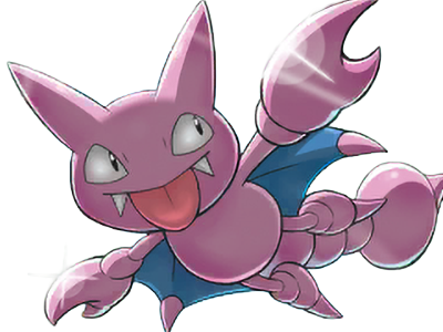 scorplane anglais gligar japonais gliger pokemon pkm jeu anime type sol vol 2g johto scorpivol