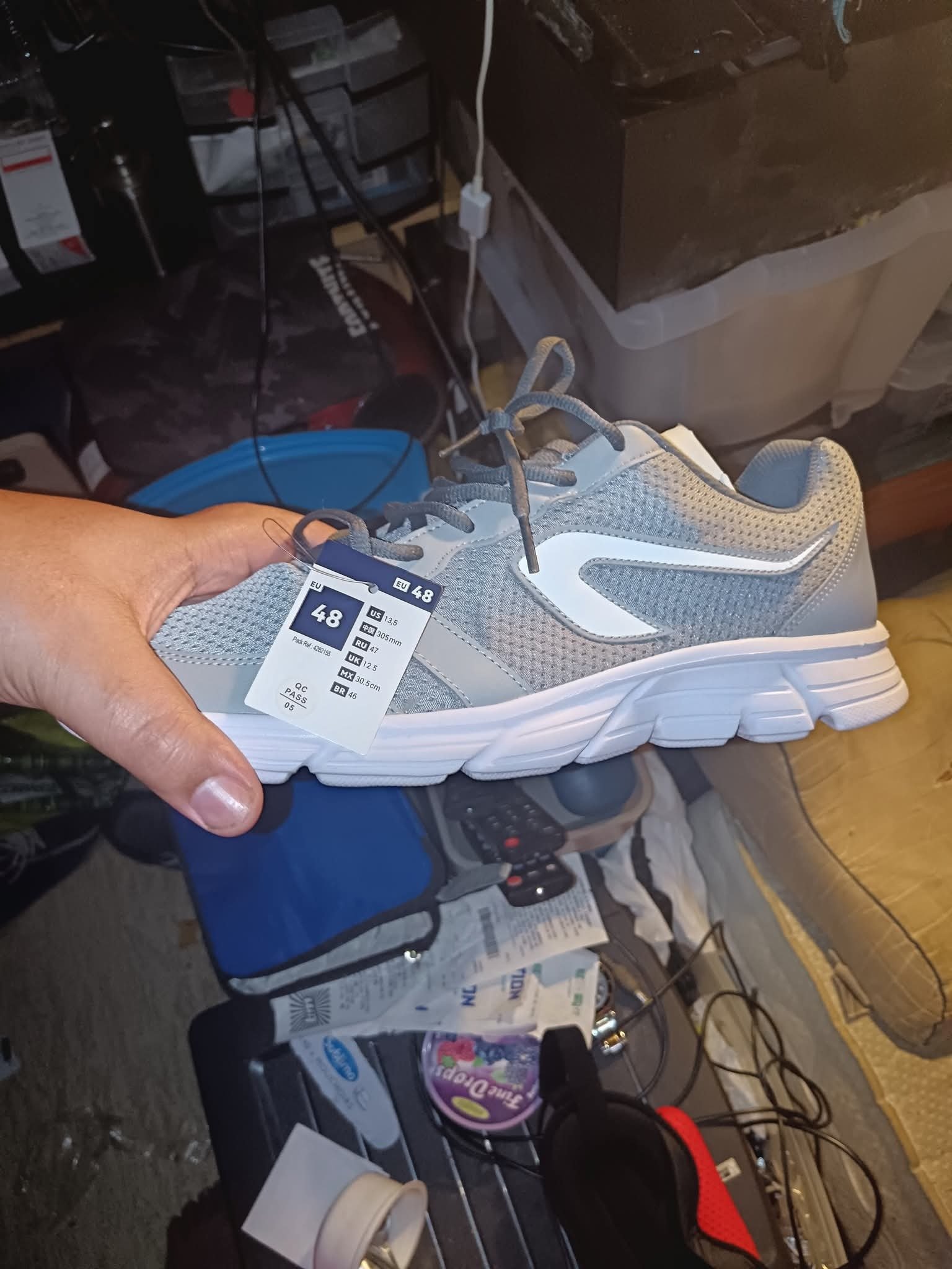 seb bethune agneau 48 geant 1m95 basket sneakers decathlon gris marathon course d4 afondlaforme auchan