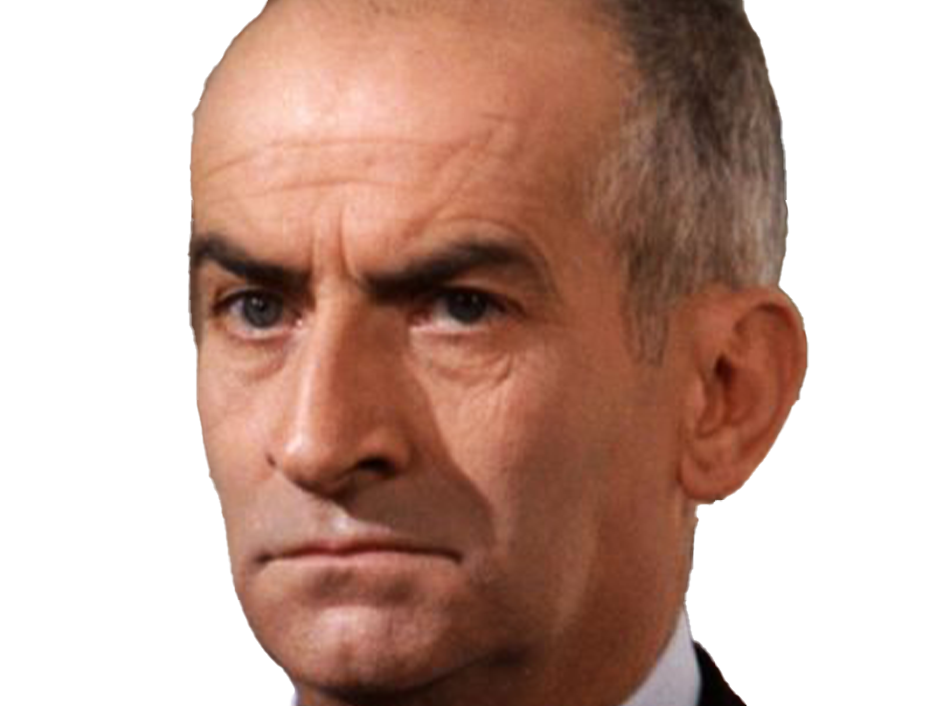 louis de funes comique acteur francais vieux grimace homme