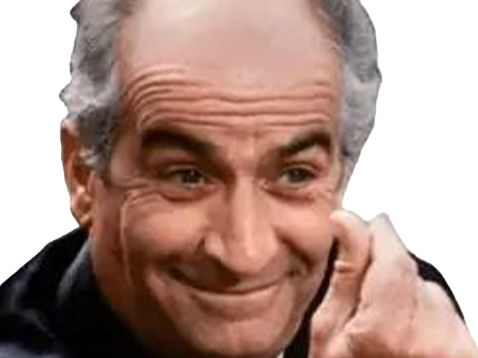 louis de funes comique acteur francais vieux grimace homme