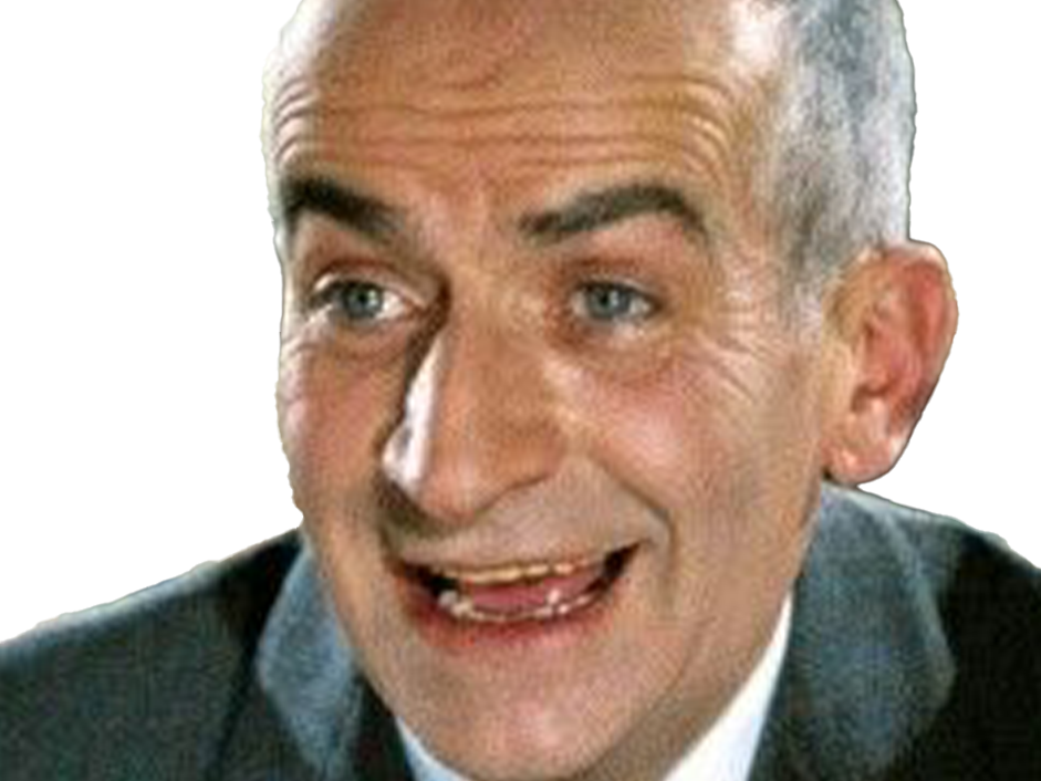 louis de funes comique acteur francais vieux grimace homme