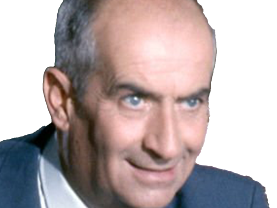 louis de funes comique acteur francais vieux grimace homme