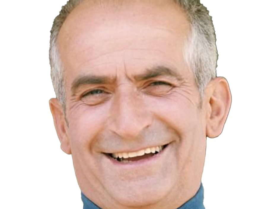 louis de funes comique acteur francais vieux grimace homme