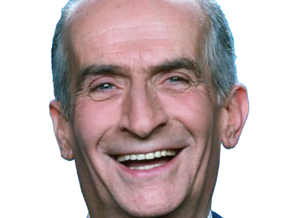 louis de funes comique acteur francais vieux grimace homme