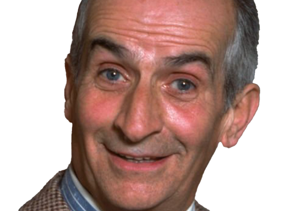 louis de funes comique acteur francais vieux grimace homme