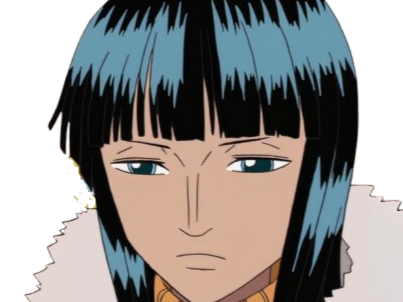 nico robin one piece ninon cheveux noirs fouineuse mysterieuse bloop