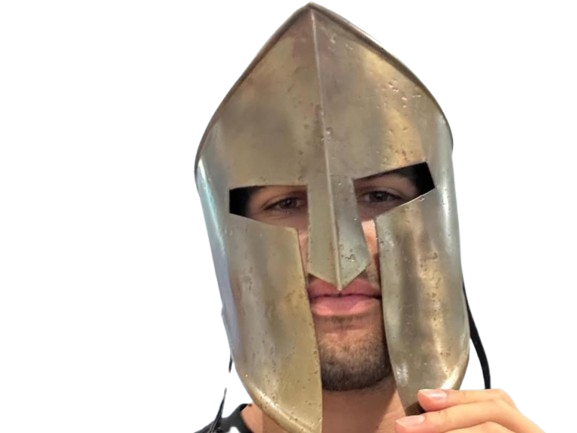 alcaraz carlos carlitos casque guerrier sparte 300 tennis ft espagnol espagne sparta