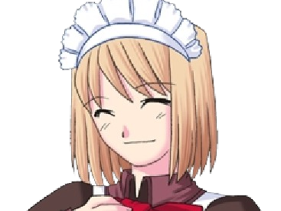 tsukihime arcueid maid visual novel kj kikoojap vn smile kawaii