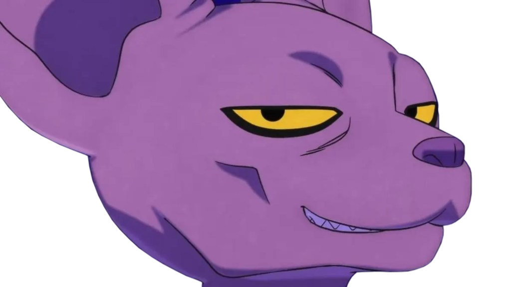 dragonball dbs beerus sourire charmeur bg dragueur drague charo hehe sltbb tinnova