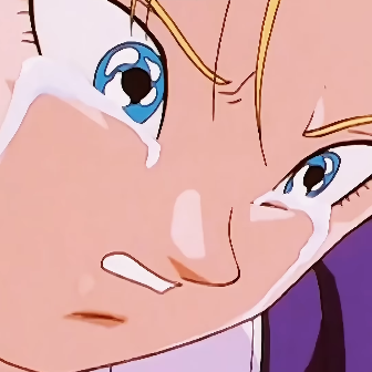 dragonball dbz c-18 c18 pleure larmes triste detresse chagrin pourquoi tinnova