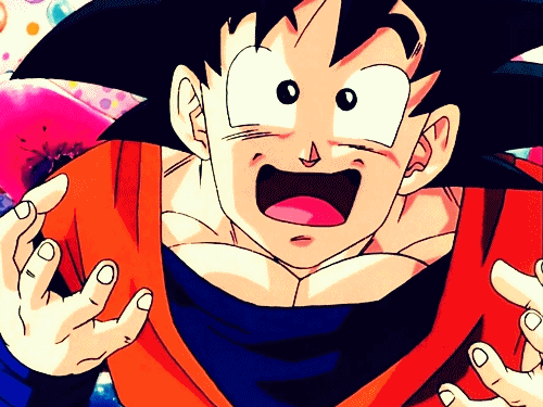 dragonball dbz goku songoku content hype gaga emerveille envie gif tinnova