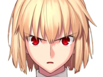 arcueid tsukihime tsukire remake visual novel kj kikoojap fache enerve angry glare