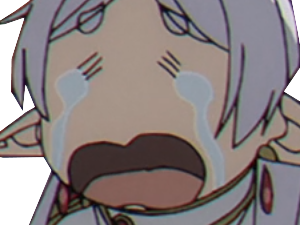 anime kikoojap frieren sousou beyond journey maredioa pleure cry chiale larmes ouinouin