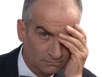 louis de funes comique acteur francais vieux grimace homme