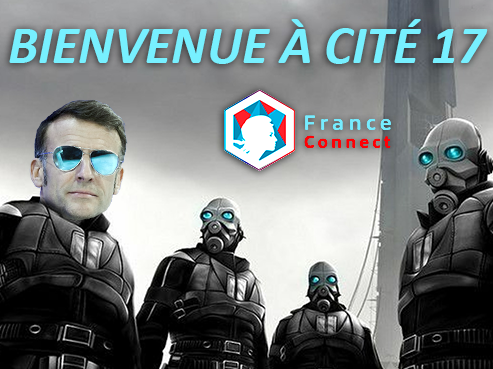 macron lunette lunettes city cite 17 censure cartel half life dystopie surveillance de masse