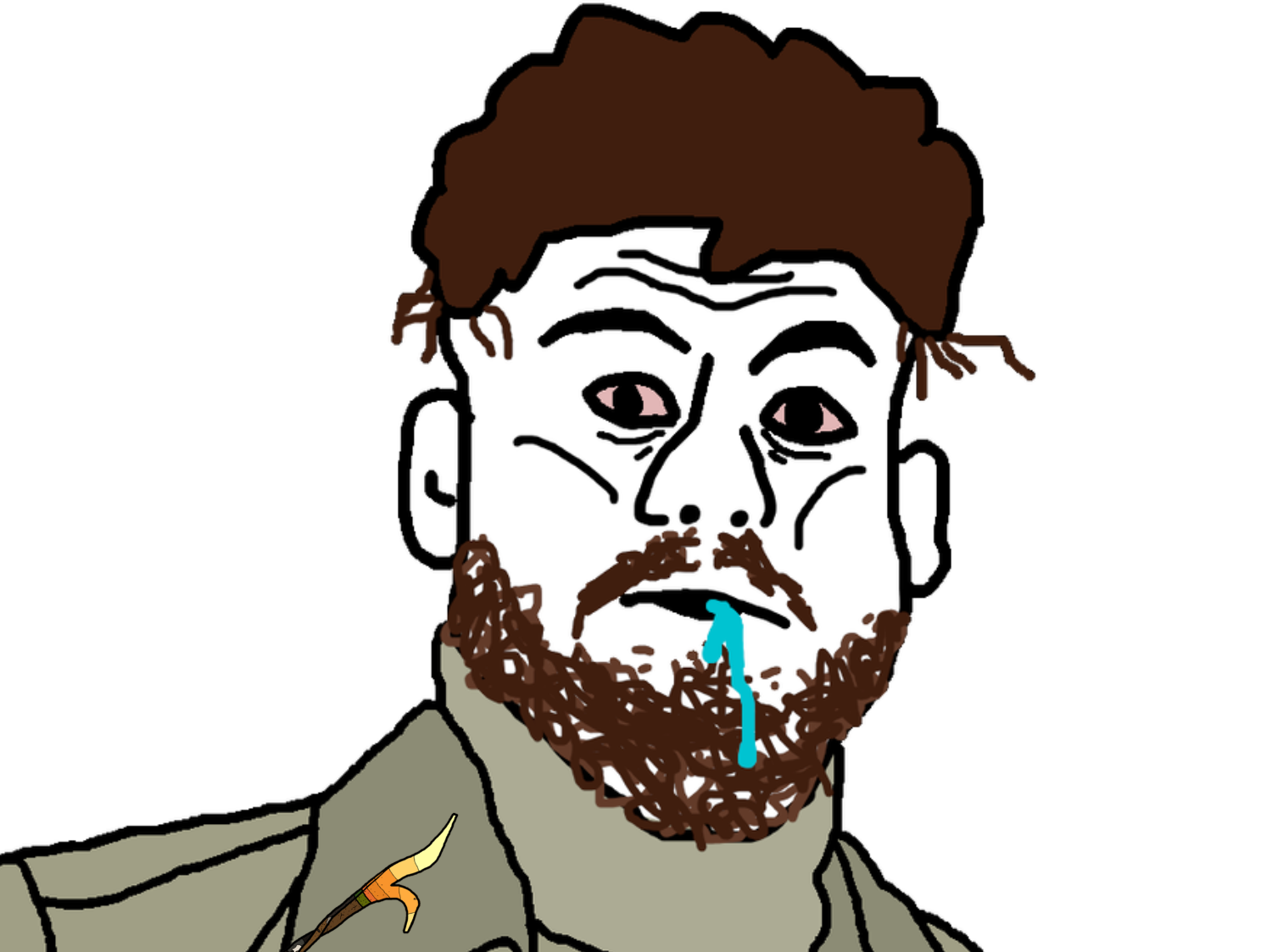 florentin jordan attarde droite extreme droitarde droitard brainlet wojack mongole stupide facho con farine tison