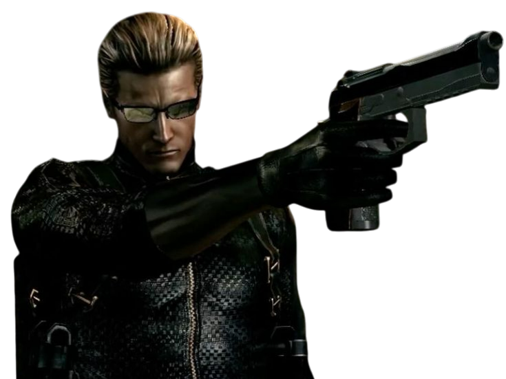 albert wesker resident evil flingue pistolet gun