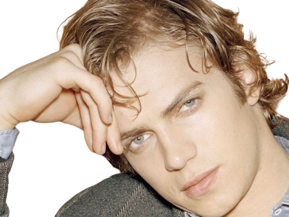 Sticker hayden christensen acteur producteur fermier homme canadien americain vingtaine vingtenaire cheveux chatains yeux bleus 2000s annees 2000 par Dark-63
