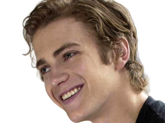 Sticker hayden christensen acteur producteur fermier homme canadien americain vingtaine vingtenaire cheveux chatains yeux bleus 2000s annees 2000 par Dark-63