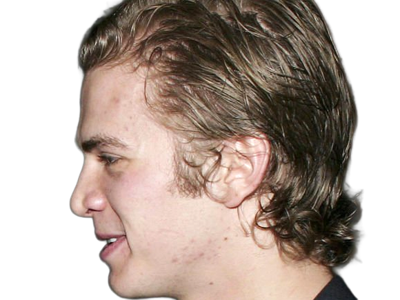 Sticker hayden christensen acteur producteur fermier homme canadien americain vingtaine vingtenaire cheveux chatains yeux bleus 2000s annees 2000 par Dark-63