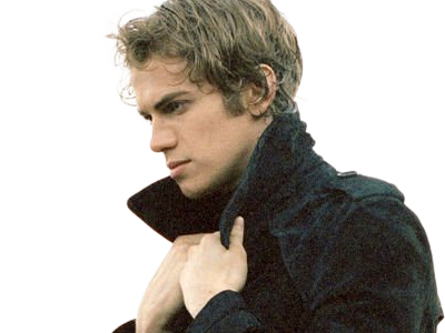 Sticker hayden christensen acteur producteur fermier homme canadien americain vingtaine vingtenaire cheveux chatains yeux bleus 2000s annees 2000 par Dark-63
