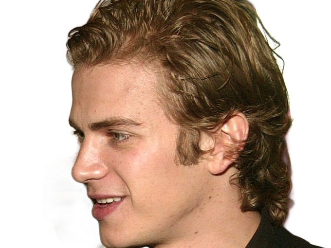 Sticker hayden christensen acteur producteur fermier homme canadien americain vingtaine vingtenaire cheveux chatains yeux bleus 2000s annees 2000 par Dark-63
