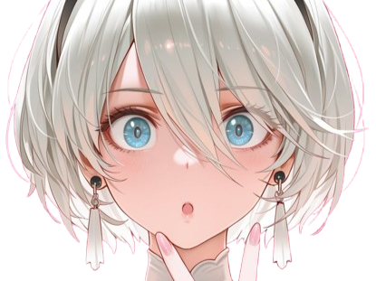 2b nier automata cheveux blancs yeux bleux opale bloop