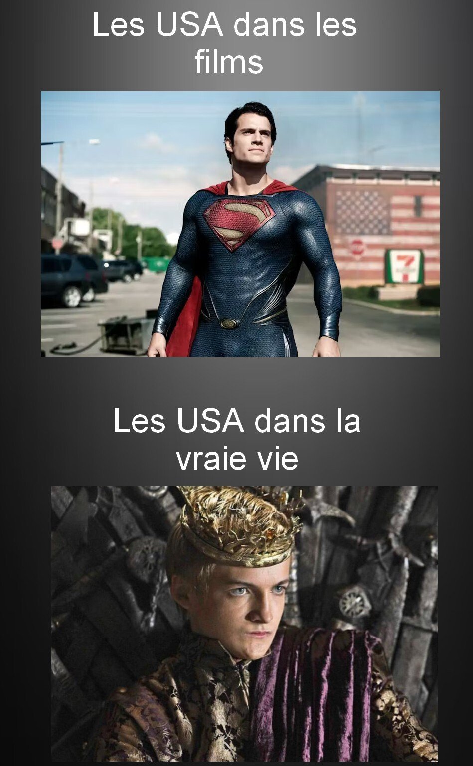 etats-unis etats unis usa amerique superman joffrey baratheon game of thrones dans la vraie vie