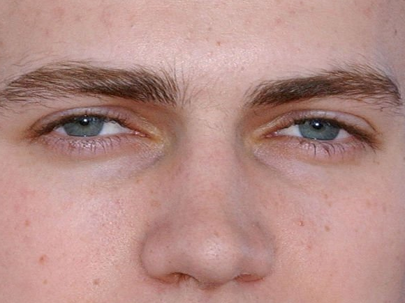 Sticker hayden christensen acteur producteur fermier homme canadien americain vingtaine vingtenaire cheveux chatains yeux bleus 2000s annees 2000 par Dark-63