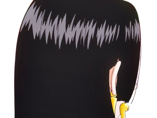 boa hancock one piece cheveux noirs boucles oreille serpent bloop