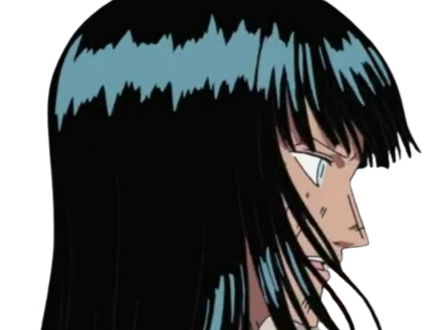 nico robin one piece ninon cheveux noir bloop