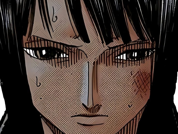 nico robin one piece ninon cheveux noir bloop