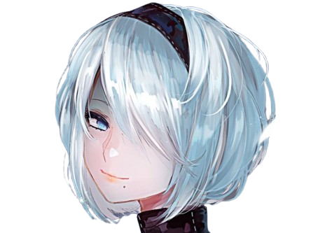 2b nier automata sans bandeau opale bloop