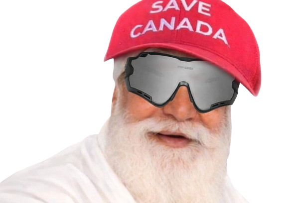 save canada zenjin poire space indien vieux casquette rouge lunettes insolent ironie sarcasme viol lbl