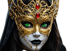 masque-mystere-venitien-italie-vert-or-carnaval