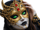 masque-mystere-venitien-italie-vert-or-carnaval