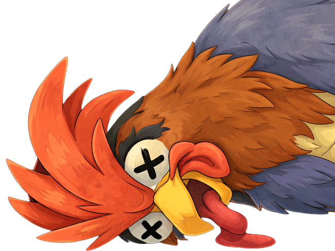 roucarnage pidgeot pigeot delta fakemon pokemon pkm insurgence type tenebres dragon kalos-du-sud kalos cockatrice vlt