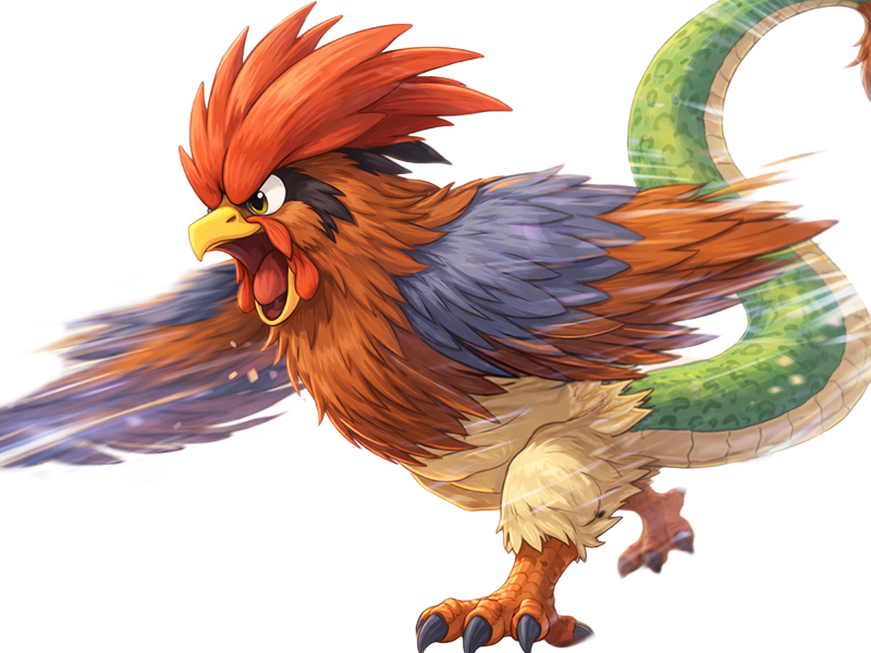 roucarnage pidgeot pigeot delta fakemon pokemon pkm insurgence type tenebres dragon kalos-du-sud kalos cockatrice vlt