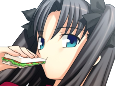rin tohsaka fate stay night kj kikoojap visual novel goinfre sandwich waifu osef chill bouffer