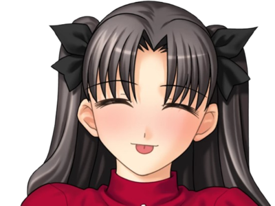 rin tohsaka fate stay night kj kikoojap visual novel cute malice waifu kawaii