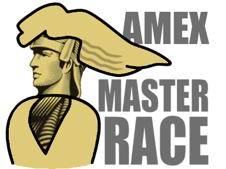 master race amex american express carte gold miles points or card argent banque