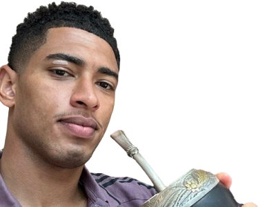 jude bellingham anglais real madrid mate the boire paille drink tisme metis chad