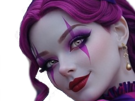 cirque-violet-waifu-femme-clown