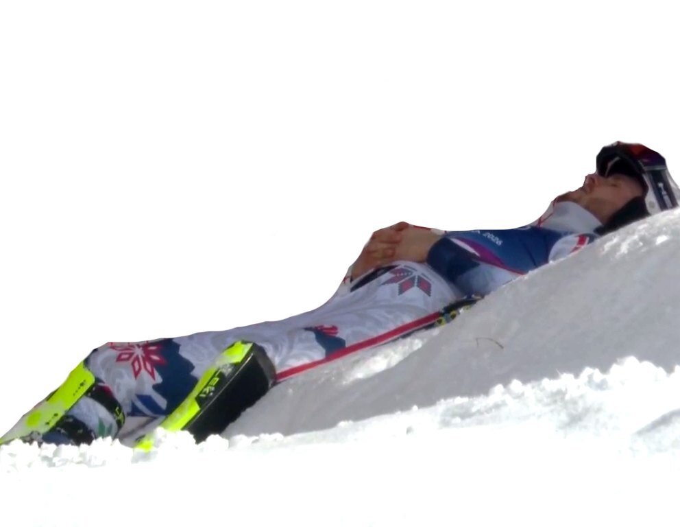 jeux olympiques skieur ski mcgrath pls brisax brise