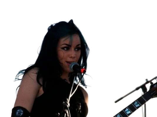 alexandra alex snowden heckendorf guitariste americaine doll skin tallah metal femme
