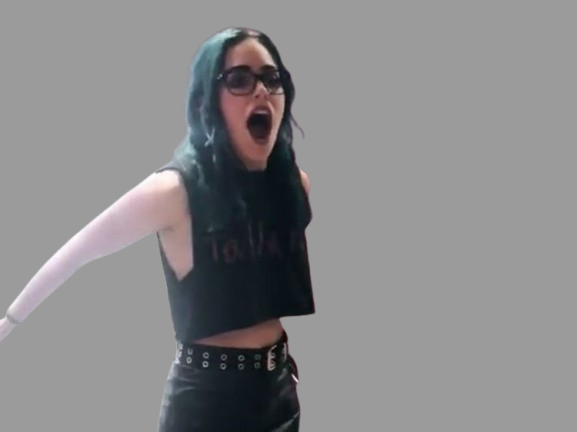 alexandra alex snowden heckendorf guitariste americaine doll skin tallah metal femme