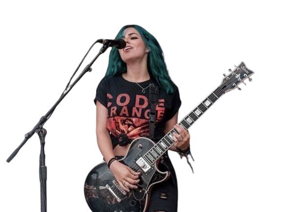 alexandra alex snowden heckendorf guitariste americaine doll skin tallah metal femme